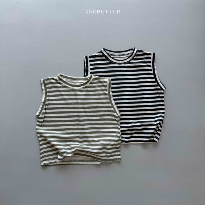 Andbutter - Korean Children Fashion - #magicofchildhood - Modern ST Sleeveless - 11