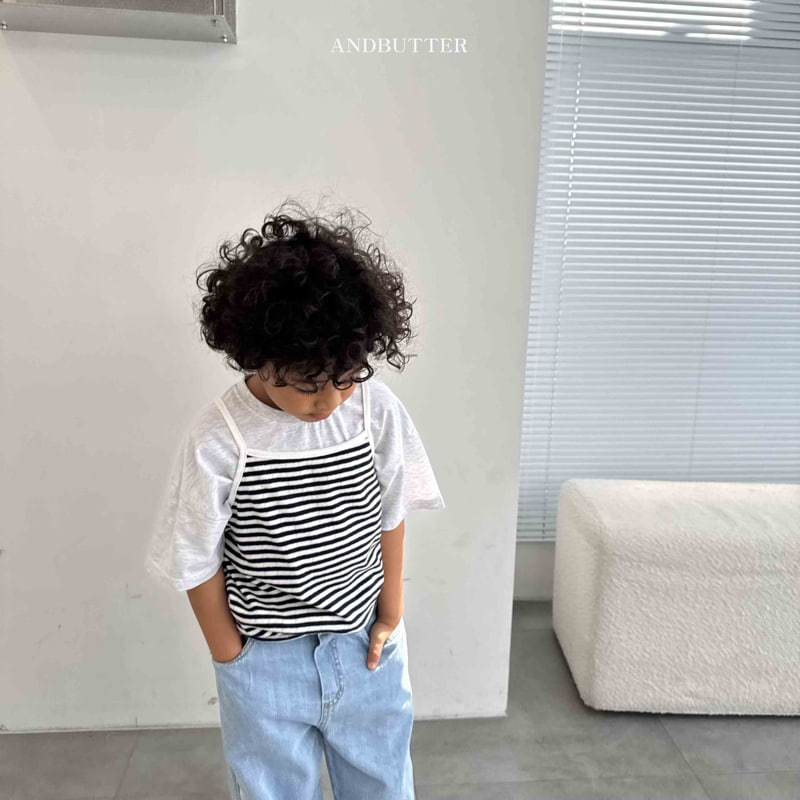 Andbutter - Korean Children Fashion - #magicofchildhood - Pepero Sleeveless - 6