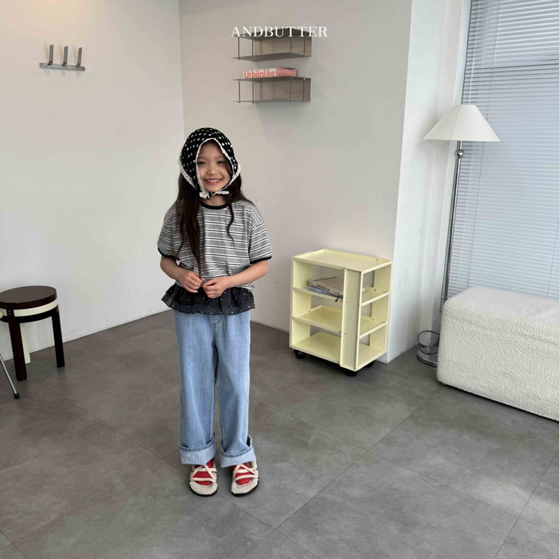 Andbutter - Korean Children Fashion - #magicofchildhood - Mix ST Tee - 5
