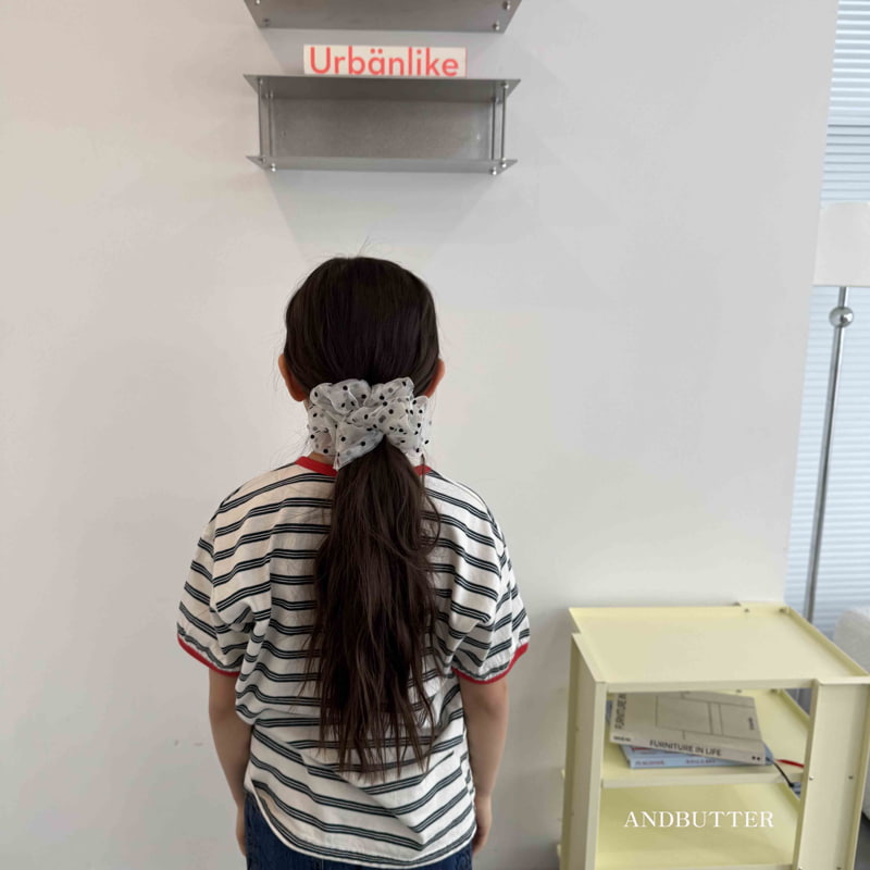 Andbutter - Korean Children Fashion - #minifashionista - Dot See-Through Shushu - 2