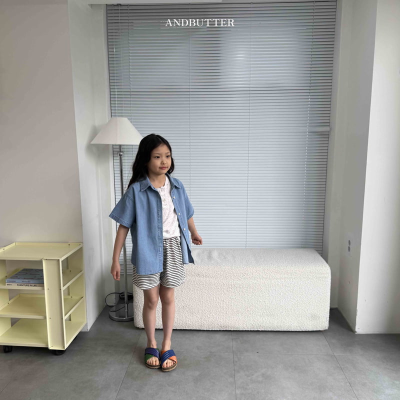 Andbutter - Korean Children Fashion - #prettylittlegirls - Button Sleeveless - 8