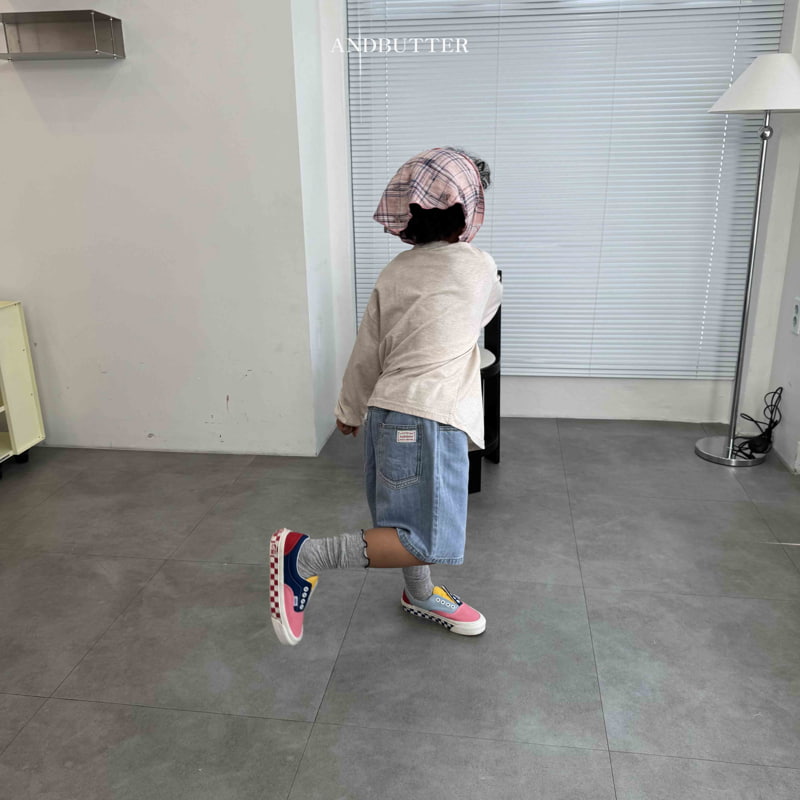 Andbutter - Korean Children Fashion - #stylishchildhood - Two Pocket Denim Pants - 6
