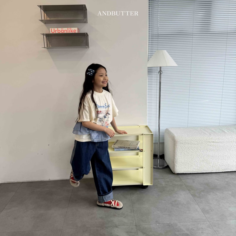 Andbutter - Korean Children Fashion - #stylishchildhood - Daisy Denim Pin - 6