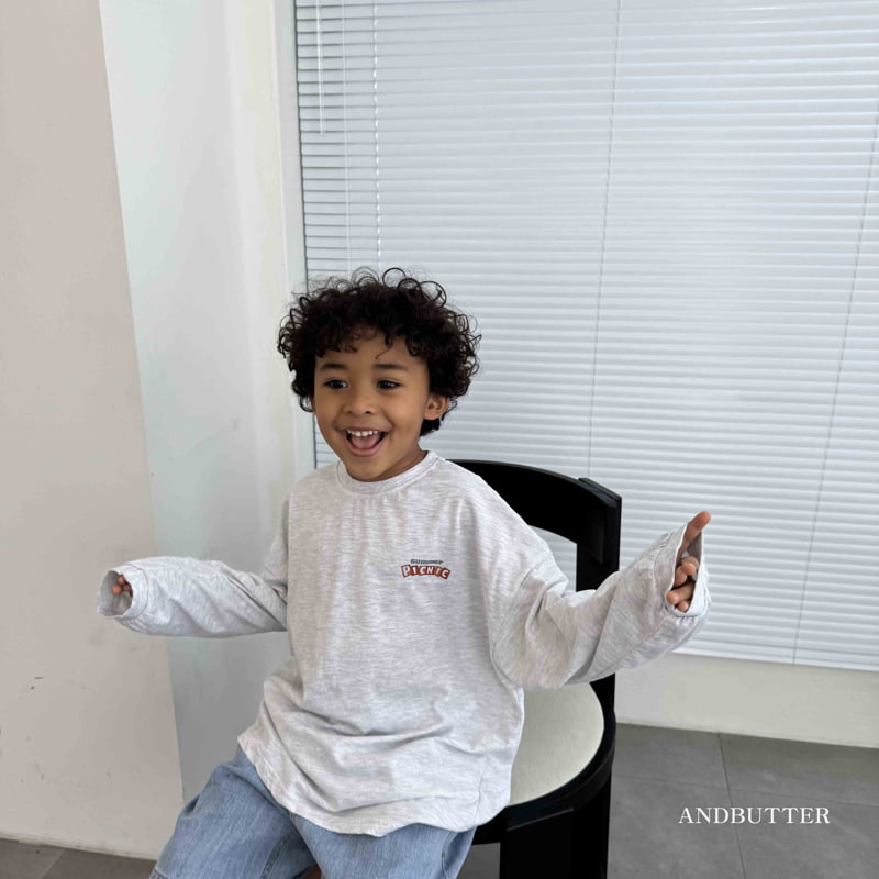 Andbutter - Korean Children Fashion - #todddlerfashion - Picnic Tee - 3