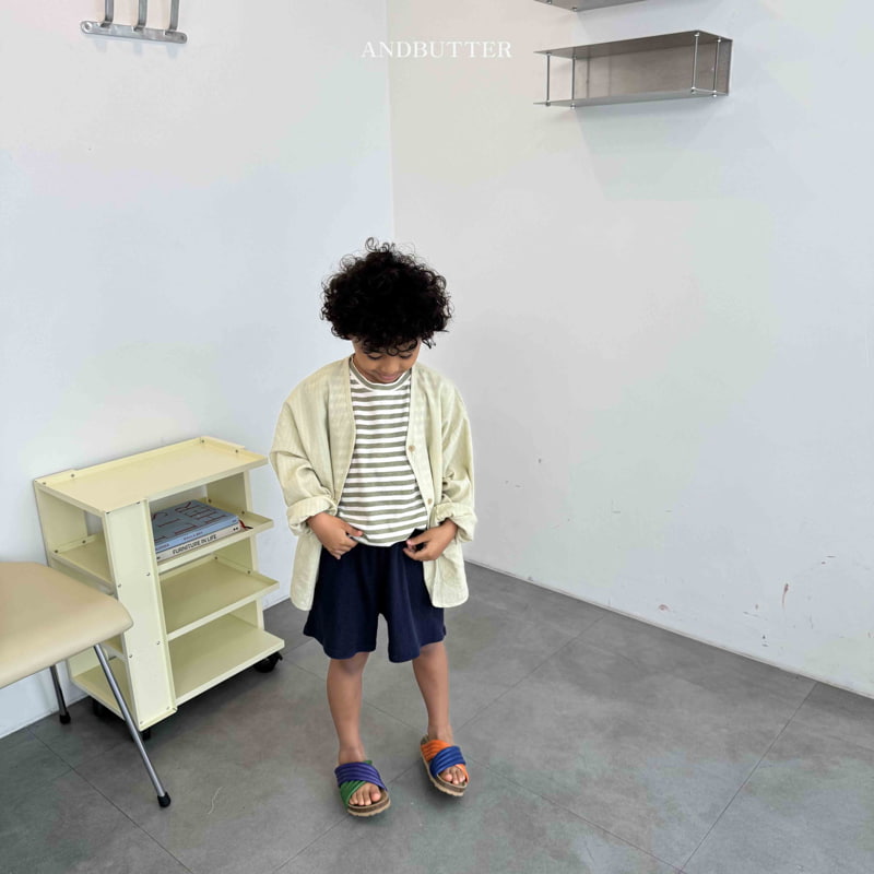 Andbutter - Korean Children Fashion - #toddlerclothing - Summer Pocket Jacket - 3