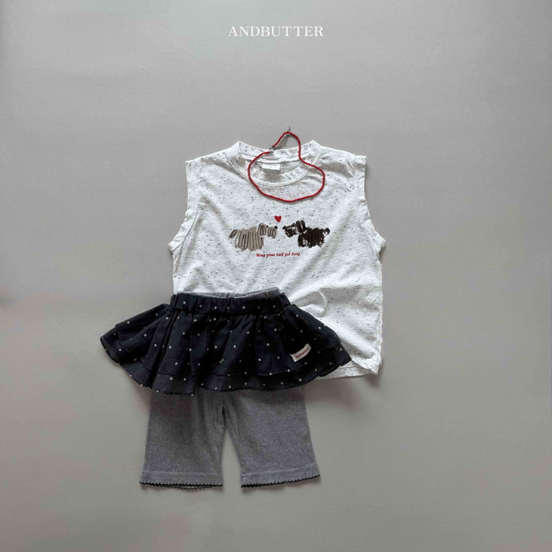 Andbutter - Korean Children Fashion - #toddlerclothing - Dot Frill Skirt - 10