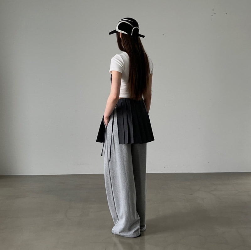 Another Avenue - Korean Women Fashion - #momslook - Satter Pleats One-piece - 10