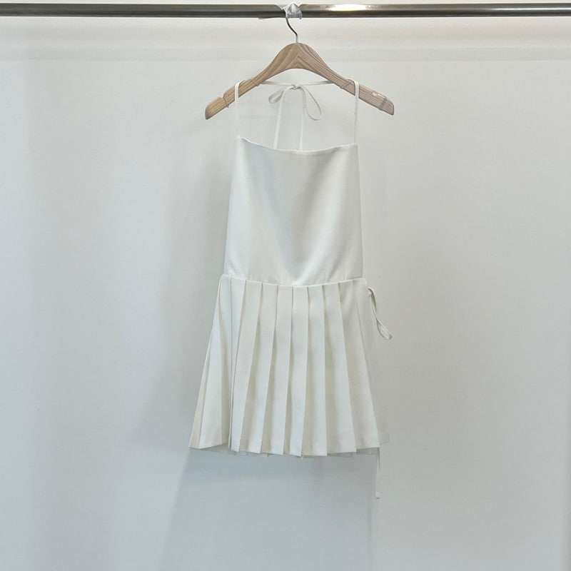 Another Avenue - Korean Women Fashion - #momslook - Satter Pleats One-piece - 2