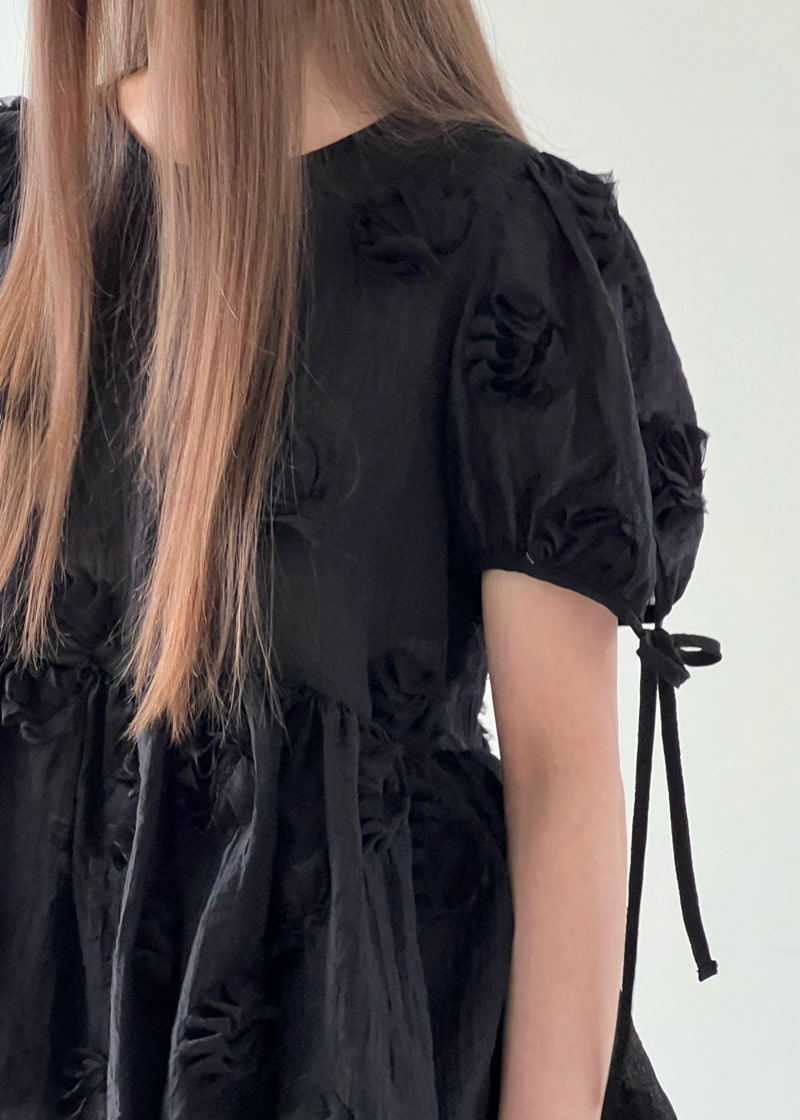 Another Avenue - Korean Women Fashion - #momslook - Flower Blouse - 11