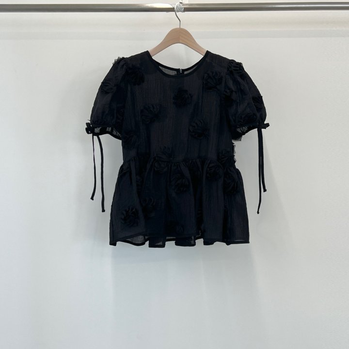 Another Avenue - Korean Women Fashion - #momslook - Flower Blouse - 5