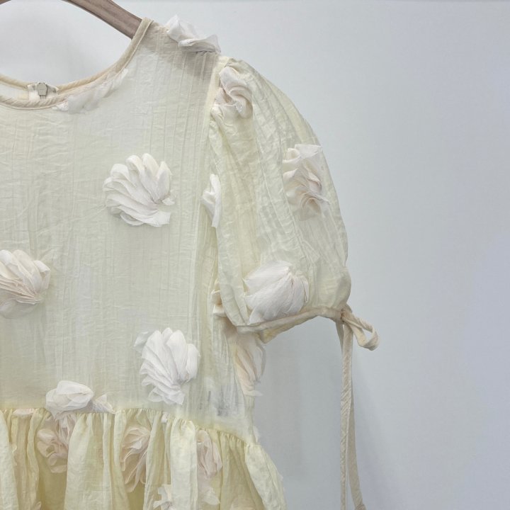 Another Avenue - Korean Women Fashion - #momslook - Flower Blouse - 7