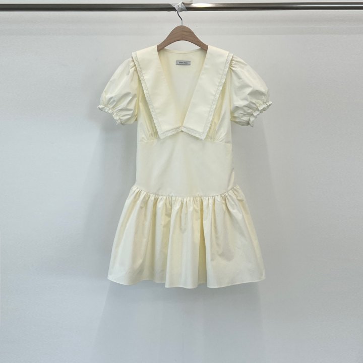 Another Avenue - Korean Women Fashion - #womensfashion - V Neck Collar One-piece - 4