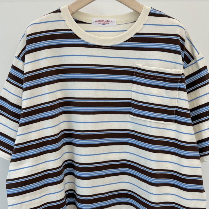 Another Avenue - Korean Women Fashion - #momslook - Ricky Pocket Tee - 7