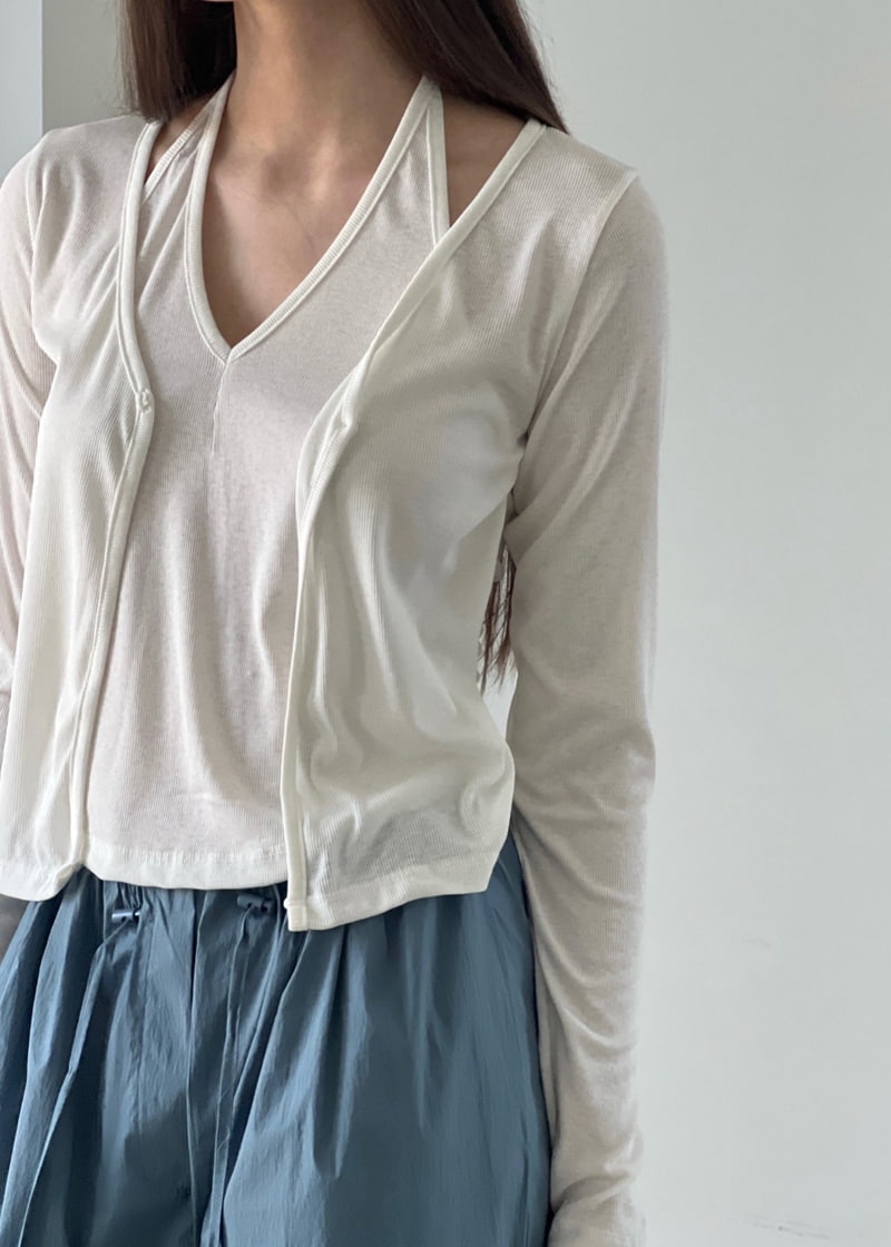 Another Avenue - Korean Women Fashion - #momslook - Holter Cardigan - 9