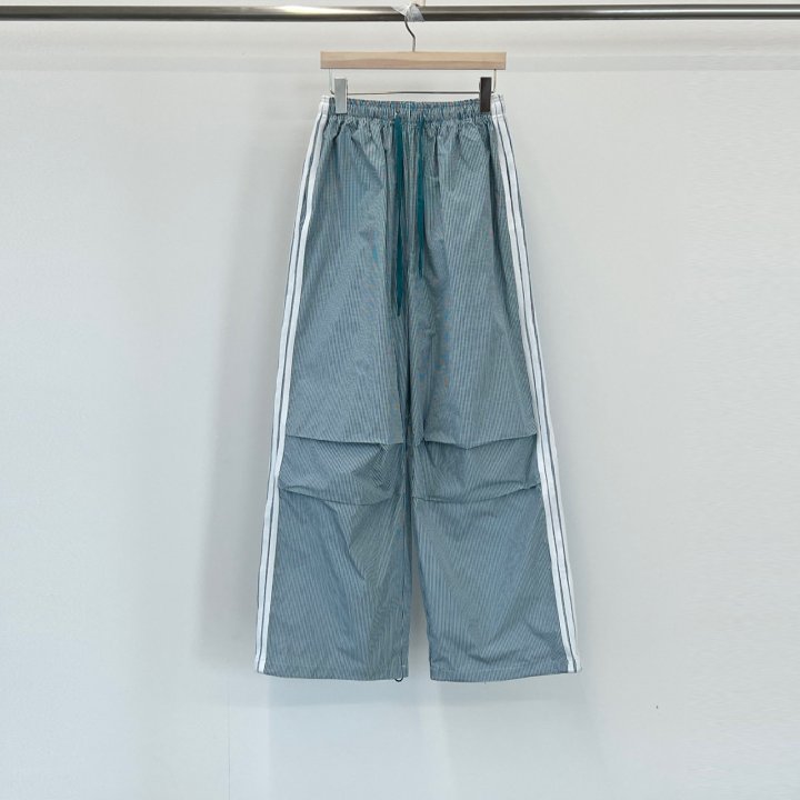 Another Avenue - Korean Women Fashion - #vintagekidsstyle - Three Lines Check Pants - 4