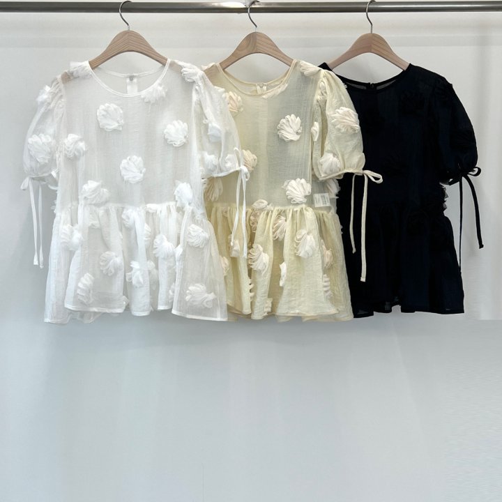 Another Avenue - Korean Women Fashion - #thatsdarling - Flower Blouse