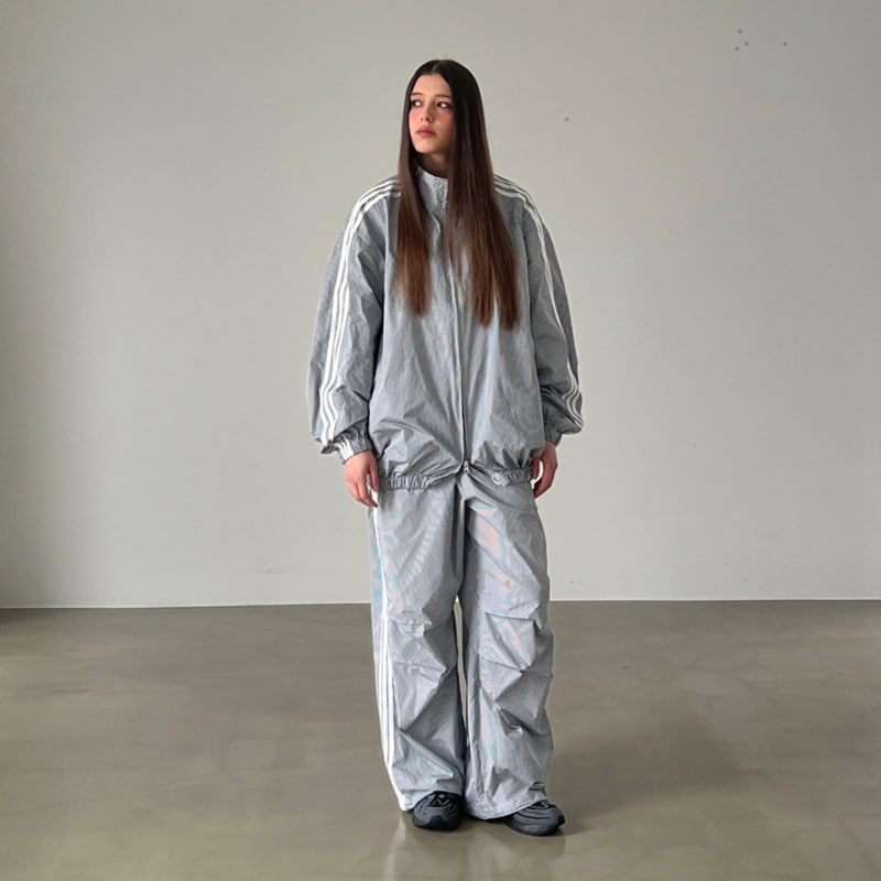Another Avenue - Korean Women Fashion - #thelittlethings - Three Lines Check Pants - 9