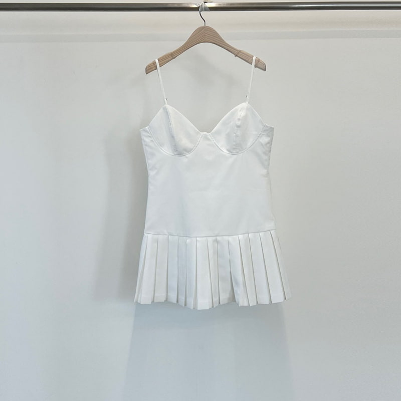 Another Avenue - Korean Women Fashion - #womensfashion - Pintuck Bustier One-piece - 2