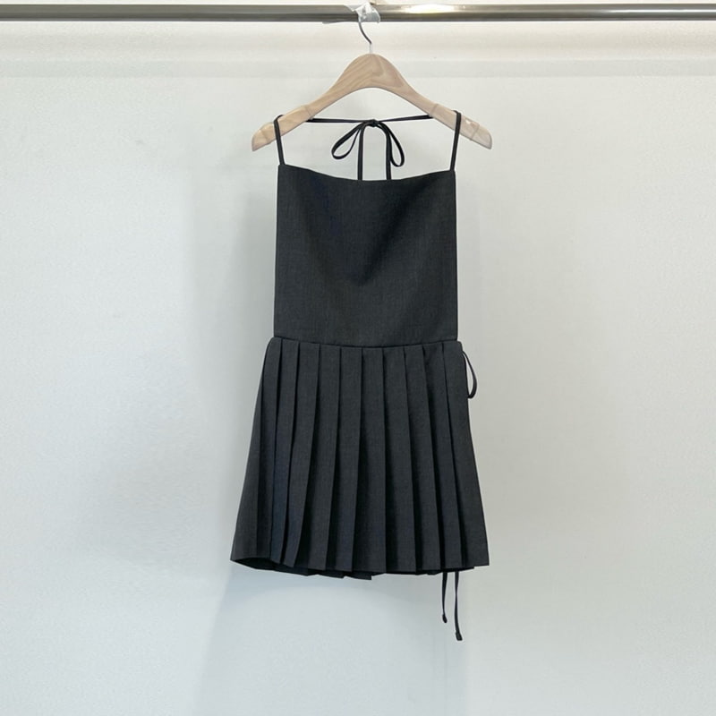Another Avenue - Korean Women Fashion - #womensfashion - Satter Pleats One-piece - 3