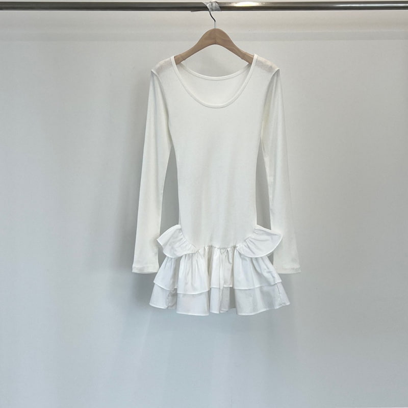Another Avenue - Korean Women Fashion - #womensfashion - Two Way Frill One-piece - 2