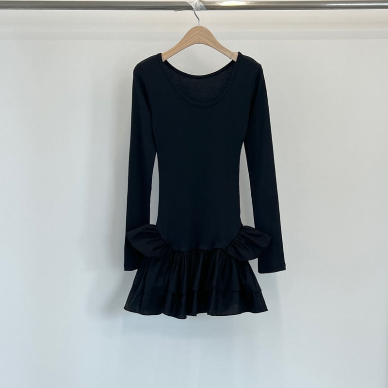 Another Avenue - Korean Women Fashion - #womensfashion - Two Way Frill One-piece - 6