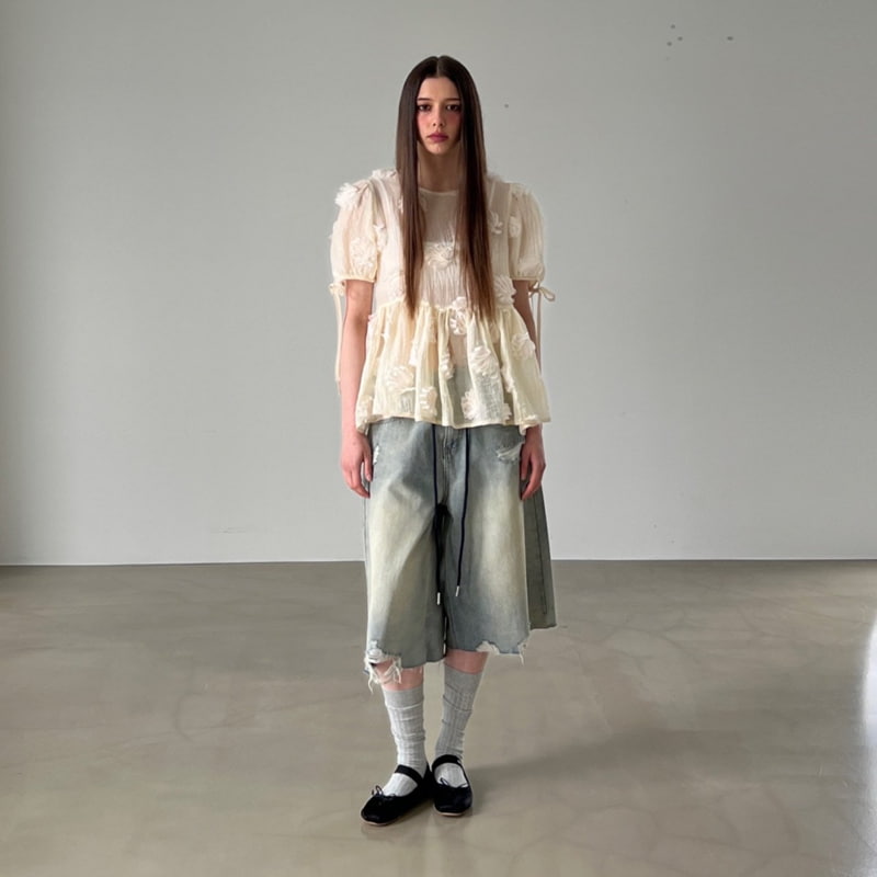 Another Avenue - Korean Women Fashion - #womensfashion - Flower Blouse - 10