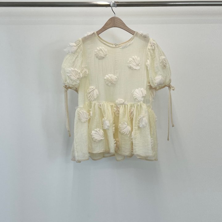 Another Avenue - Korean Women Fashion - #momslook - Flower Blouse - 4