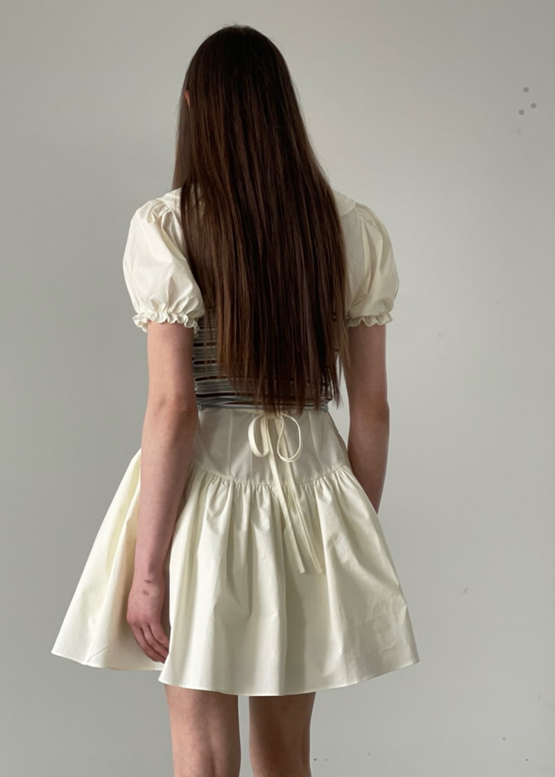 Another Avenue - Korean Women Fashion - #womensfashion - V Neck Collar One-piece - 11