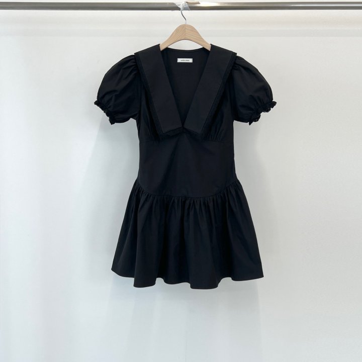 Another Avenue - Korean Women Fashion - #womensfashion - V Neck Collar One-piece - 5