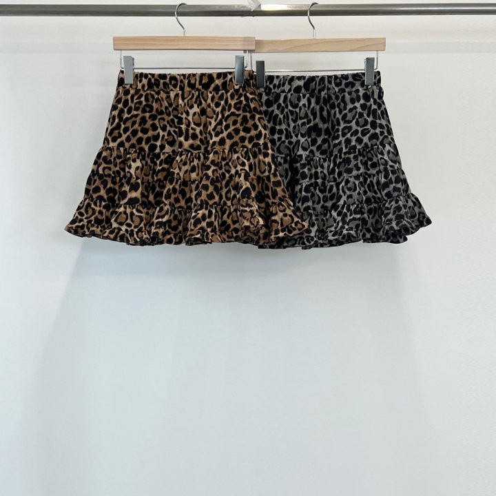 Another Avenue - Korean Women Fashion - #womensfashion - Leopard Cancan Skirt