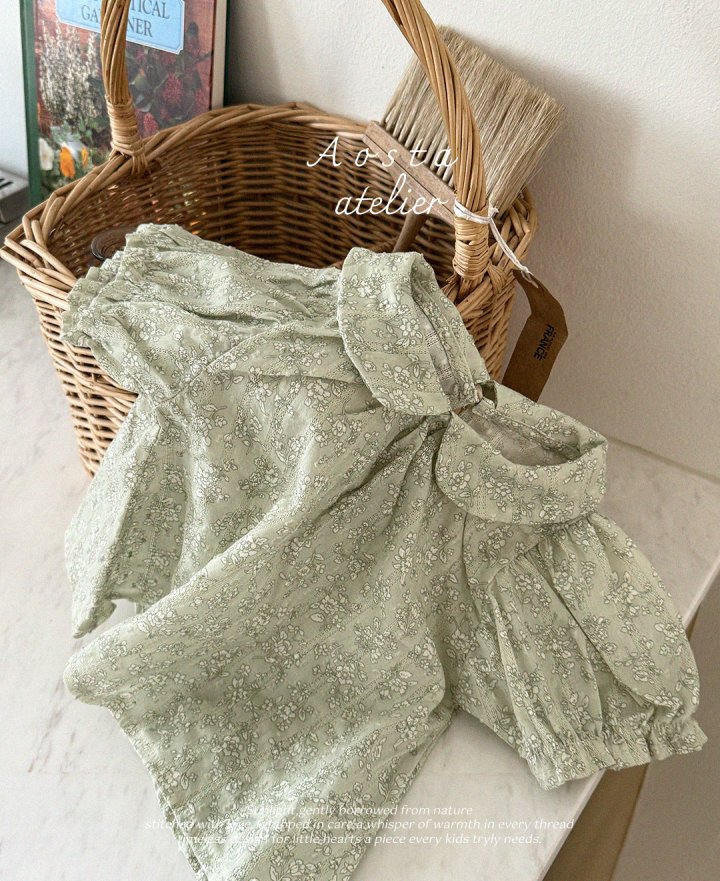Aosta - Korean Baby Fashion - #babyboutique - Collor Blouse - 8