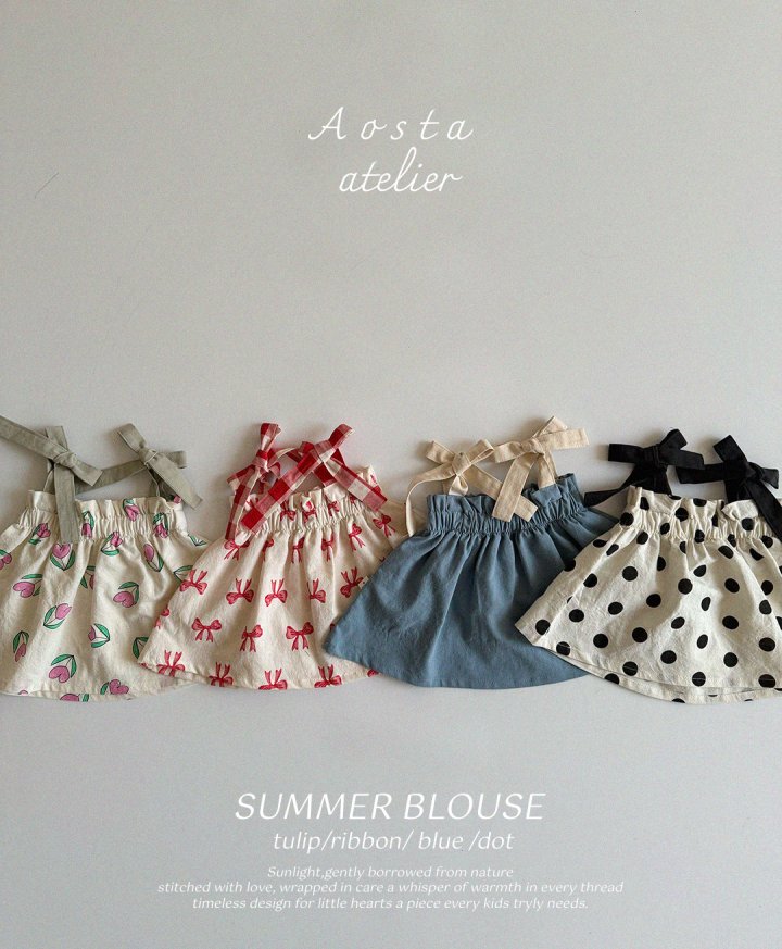 Aosta - Korean Baby Fashion - #babyboutique - Summer Blouse - 10