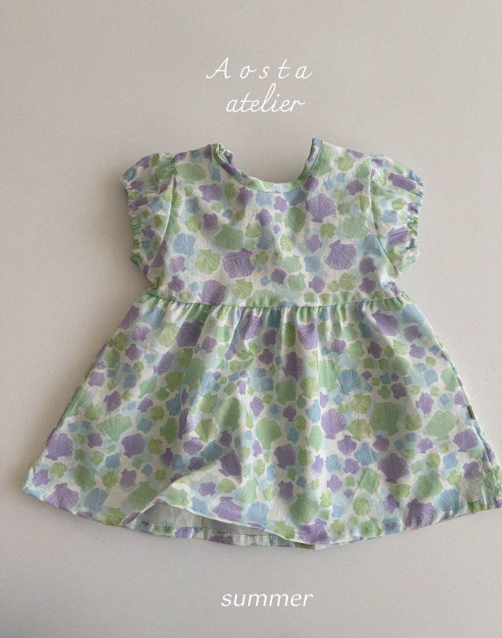 Aosta - Korean Baby Fashion - #babyboutique - Mare Dress - 4