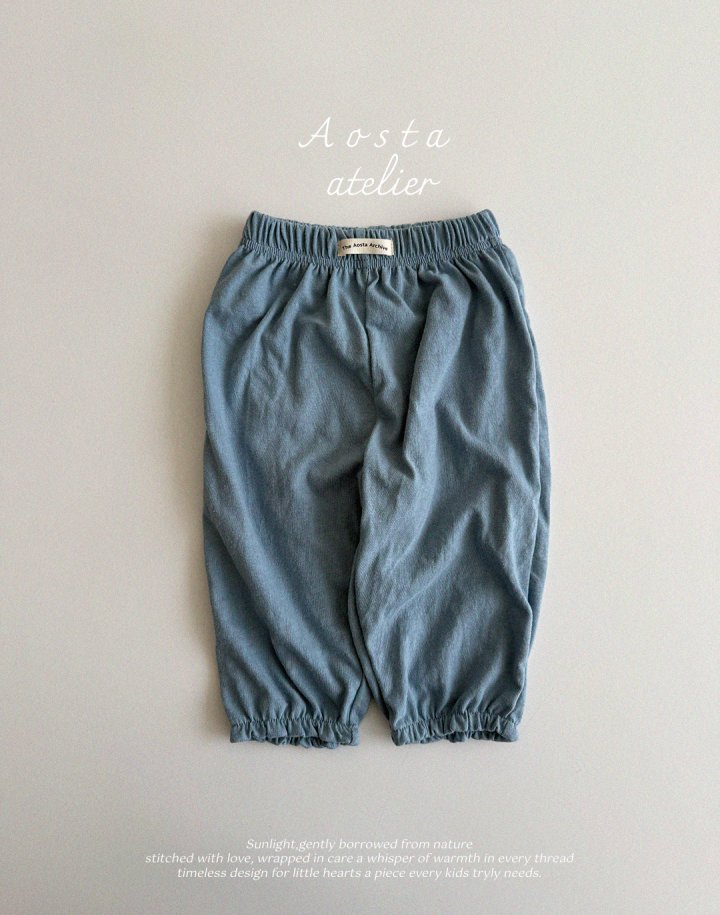Aosta - Korean Baby Fashion - #babyboutique - Linen Pants - 12
