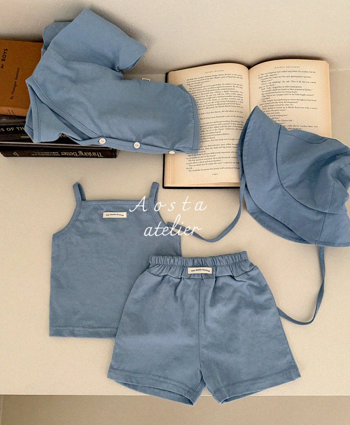 Aosta - Korean Baby Fashion - #babyboutique - Linen String Tee - 11