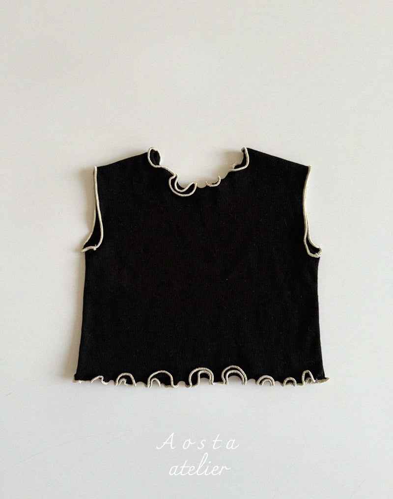 Aosta - Korean Baby Fashion - #babyboutique - Rib Love Sleeveless - 12