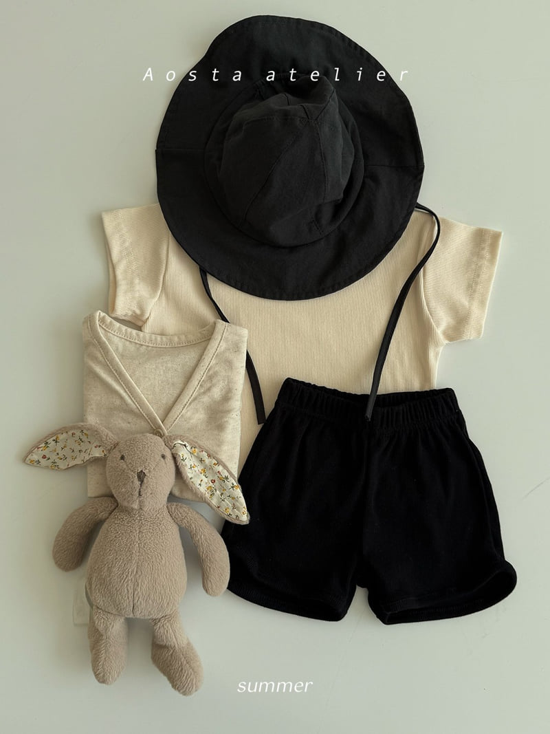 Aosta - Korean Baby Fashion - #babyboutique - Rib Short Sleeve Tee - 7