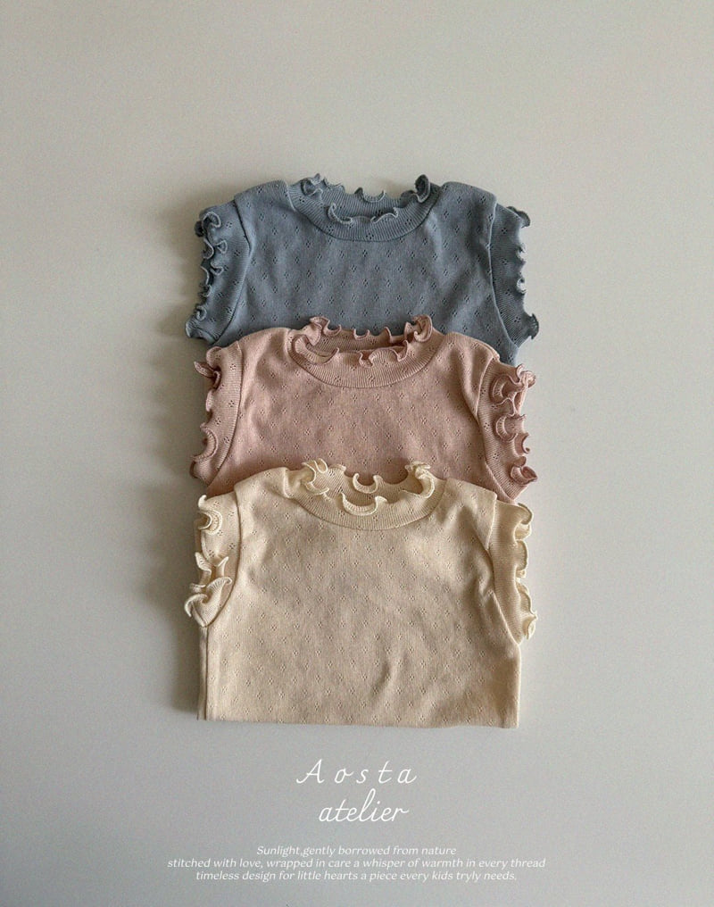 Aosta - Korean Baby Fashion - #babyboutique - Camellia Tee