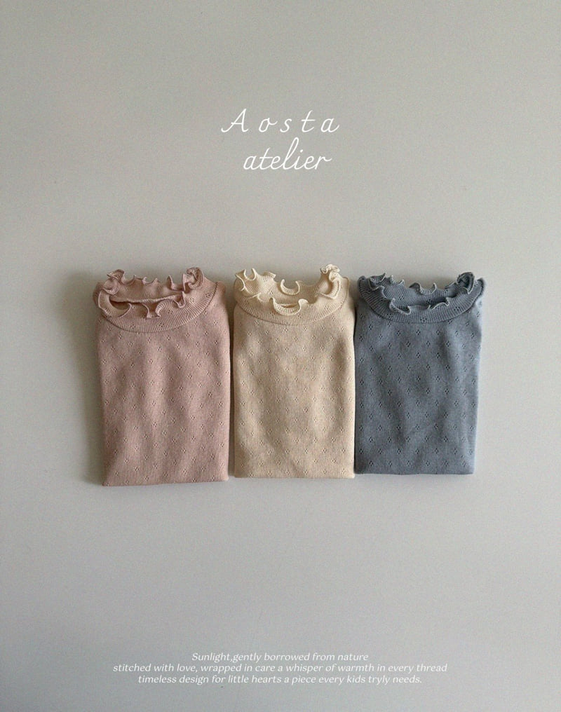 Aosta - Korean Baby Fashion - #babyboutique - Camellia Tee - 2