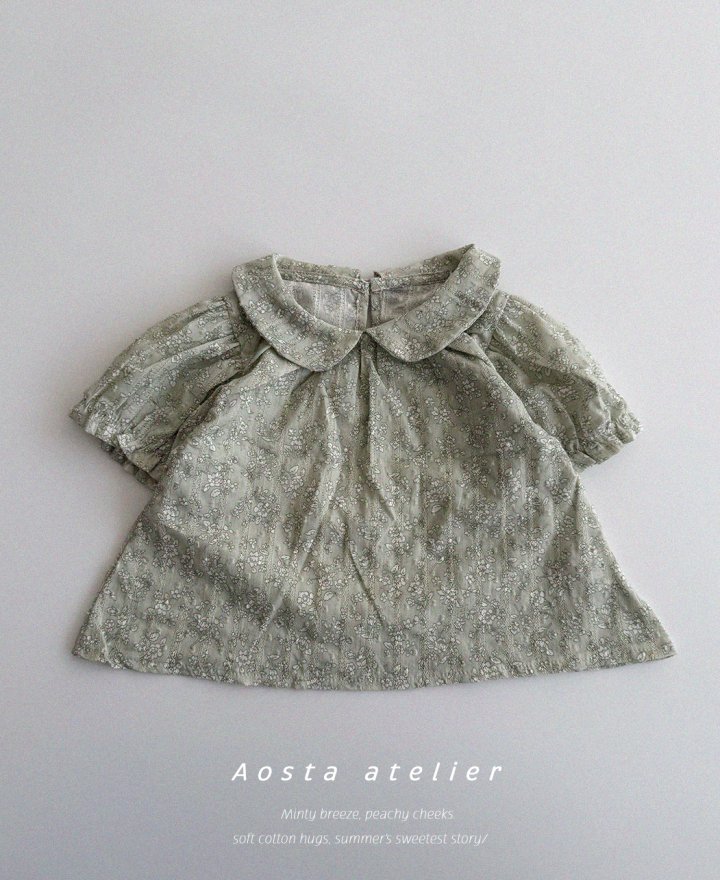 Aosta - Korean Baby Fashion - #babyboutiqueclothing - Collor Blouse - 9