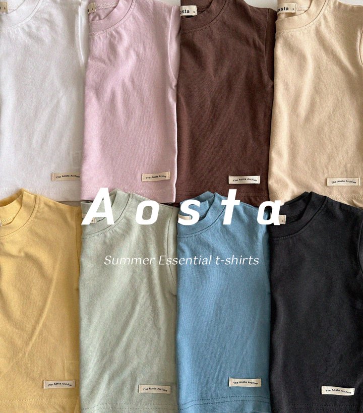 Aosta - Korean Baby Fashion - #babyboutiqueclothing - Essential Tee