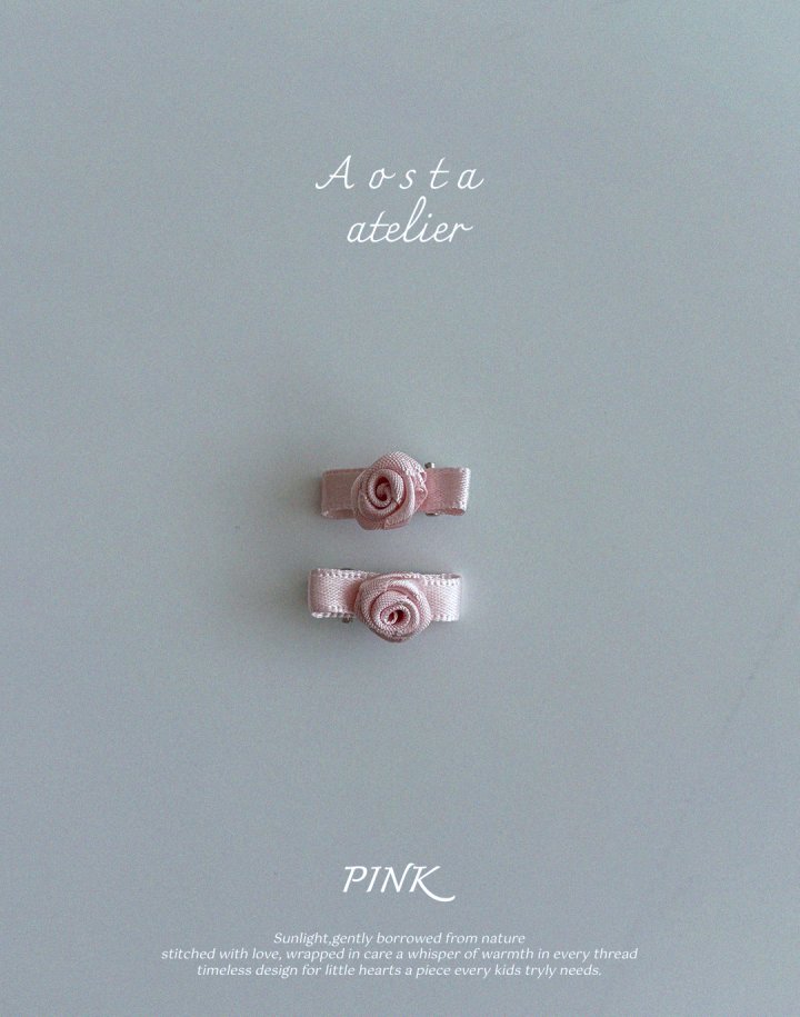 Aosta - Korean Baby Fashion - #babyboutiqueclothing - Mini Rose Pin - 6