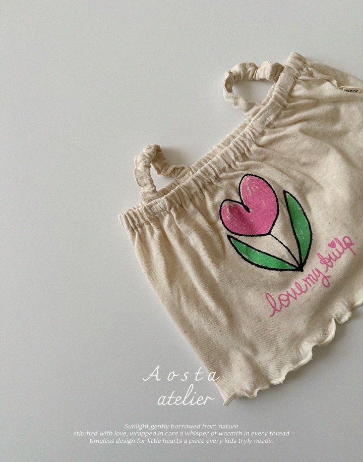 Aosta - Korean Baby Fashion - #babyboutiqueclothing - Linen Tulip Blouse - 3