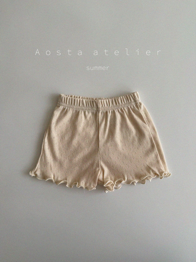Aosta - Korean Baby Fashion - #babyboutiqueclothing - Camellia Short Pants - 2