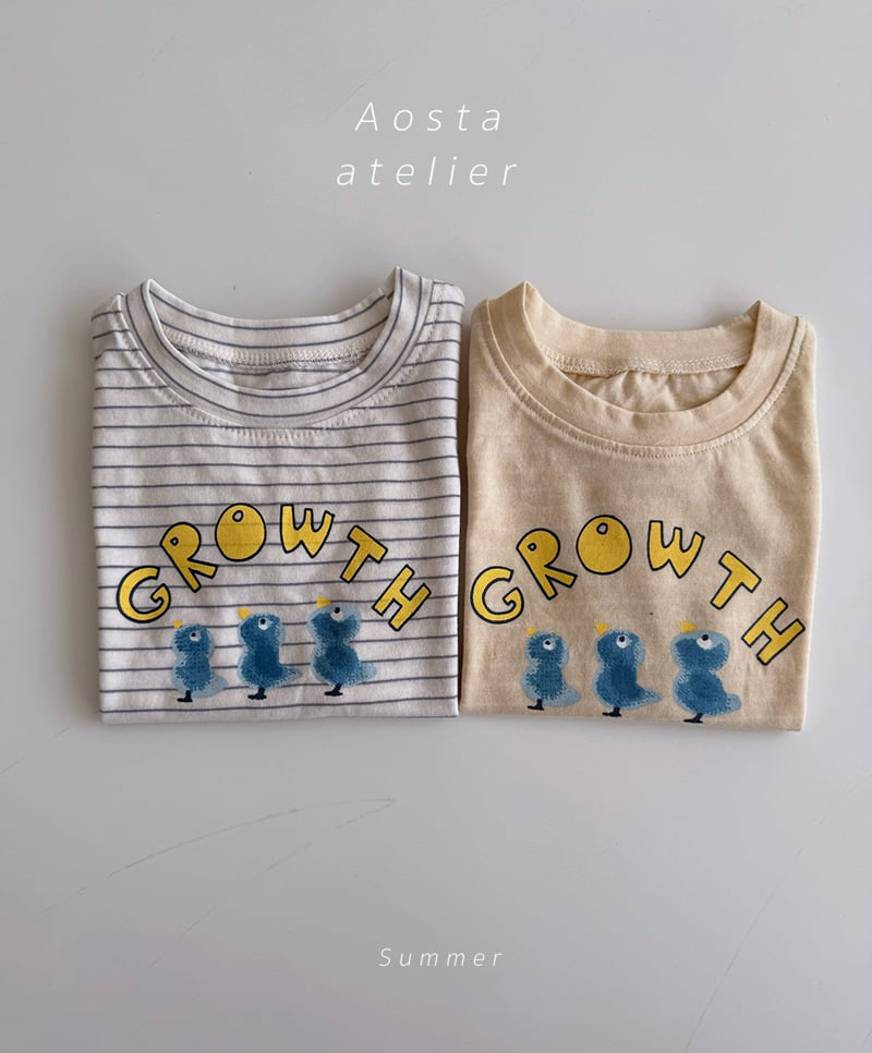 Aosta - Korean Baby Fashion - #babyclothing - Grow Tee