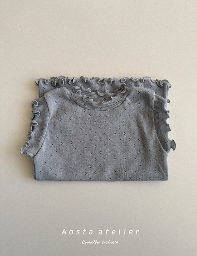 Aosta - Korean Baby Fashion - #babyboutiqueclothing - Camellia Tee - 4