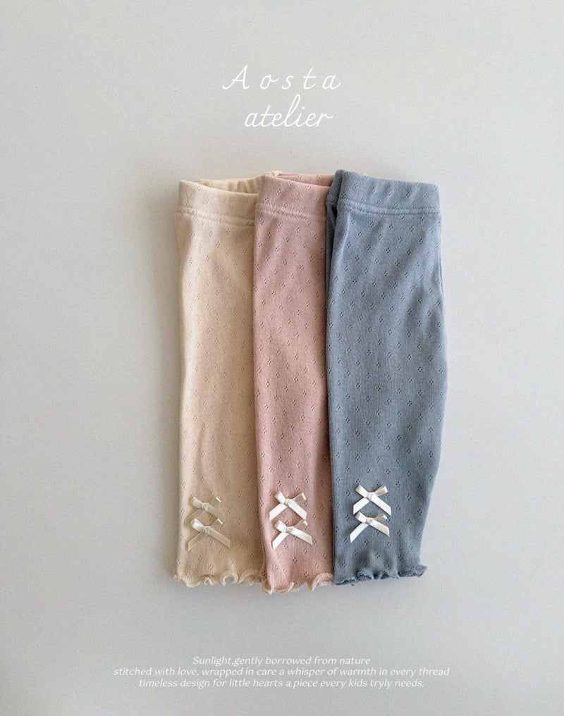 Aosta - Korean Baby Fashion - #babyclothing - Camellia Leggings