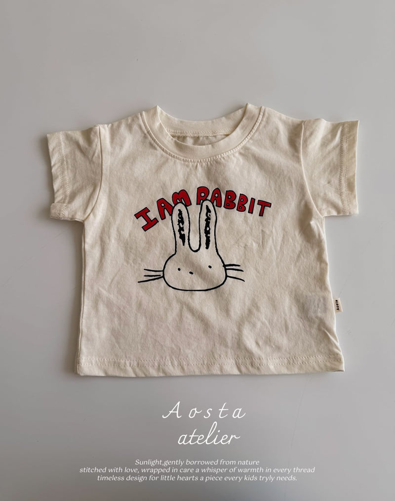 Aosta - Korean Baby Fashion - #babyclothing - Rabbit Tee - 2