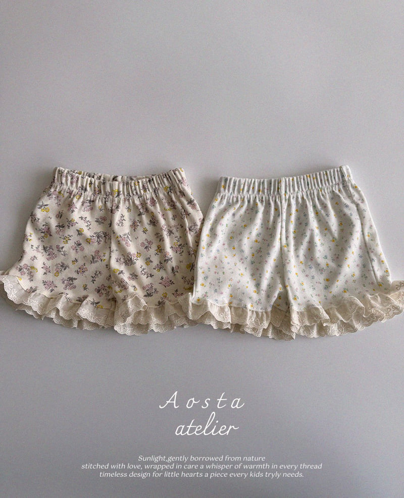 Aosta - Korean Baby Fashion - #babyclothing - Lala Frill Shorts