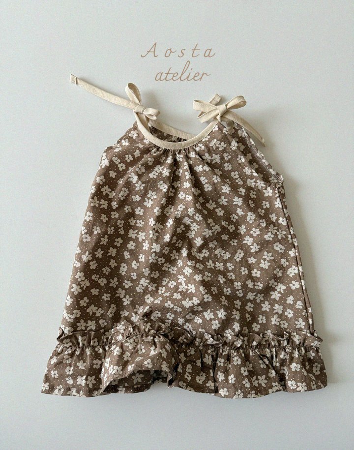 Aosta - Korean Baby Fashion - #babyfashion - Tove Dress - 10